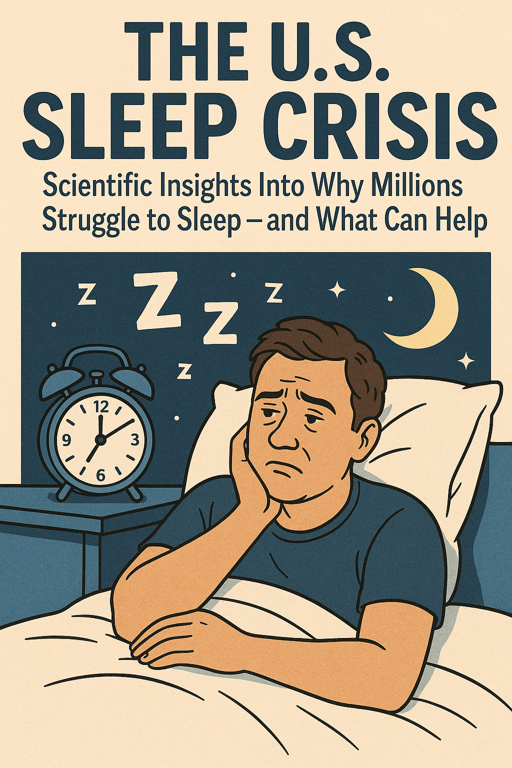 The U.S. Sleep Crisis: Scientific Insights Into Why Millions Struggle to Sleep — and What Can Help
